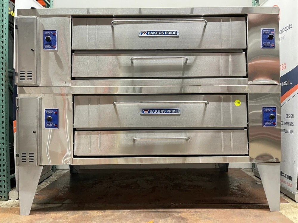 Bakers Pride pizza oven Y-602 Double Deck Completely Refurbished