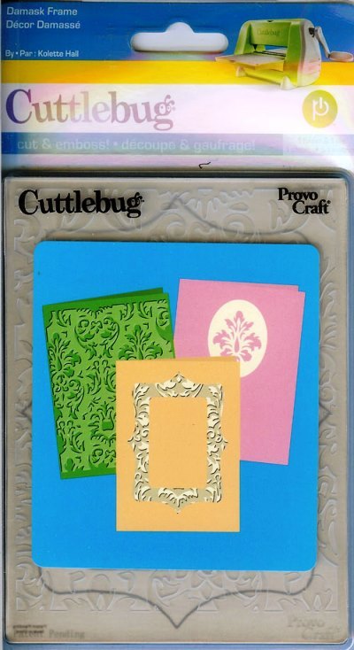 Cuttlebug Cut & Emboss * Damask Frame*  37-1920