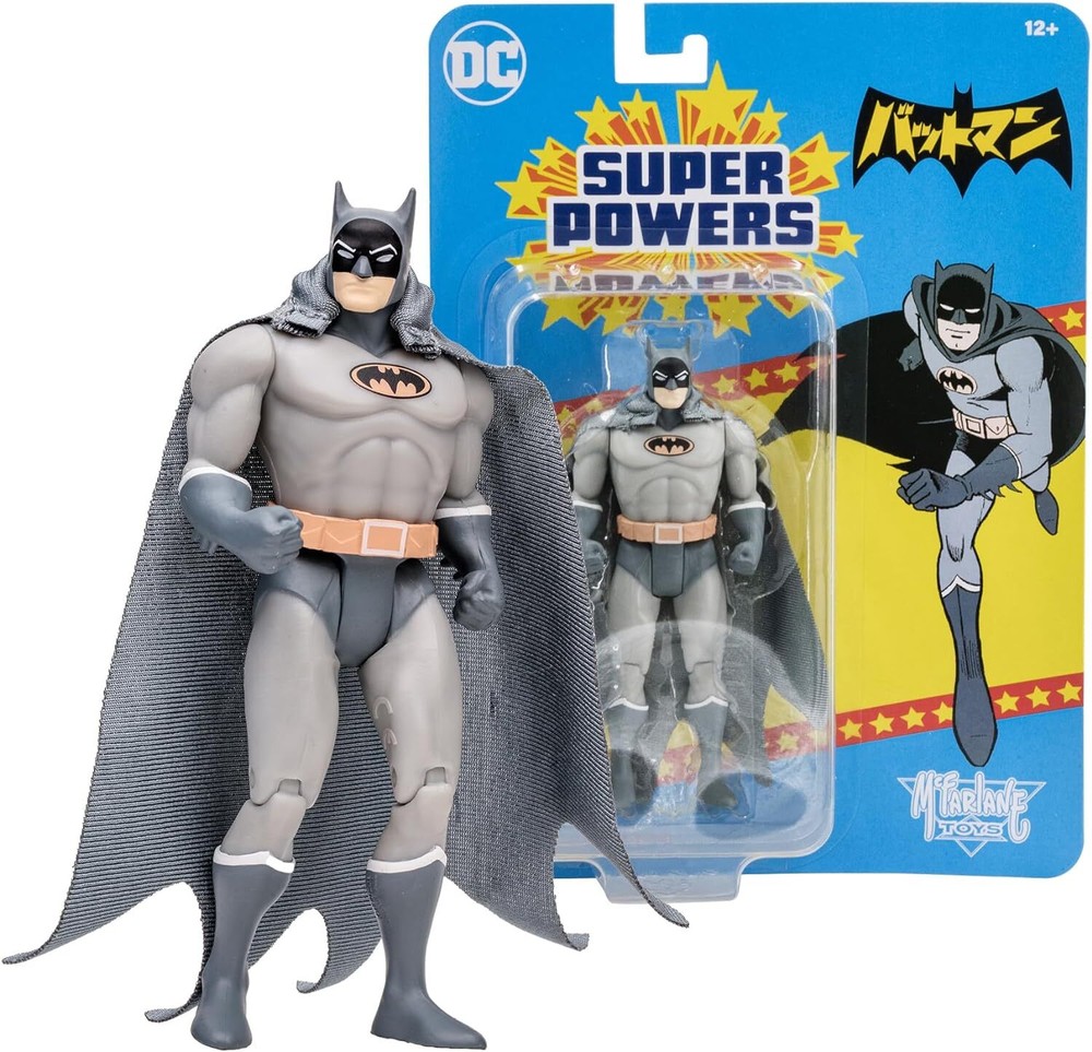 DC Direct - Batman: Manga - Super Powers - 4.5" Batman Action Figure