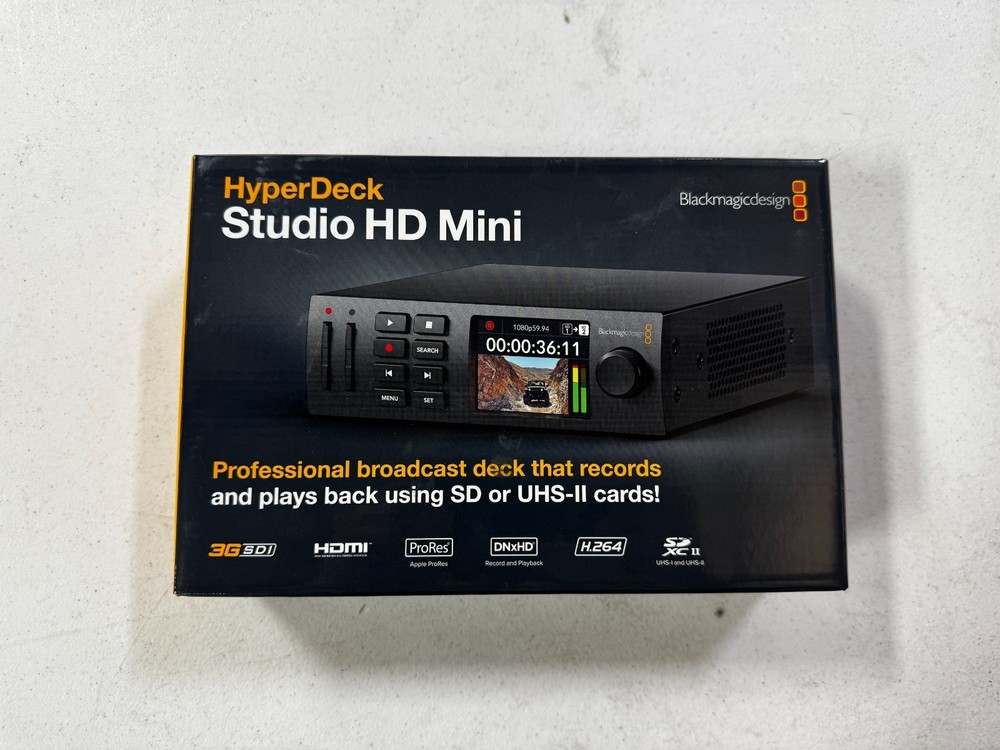 Blackmagic HyperDeck Studio HD Mini (BMD-HYPERD/ST/DAHM)