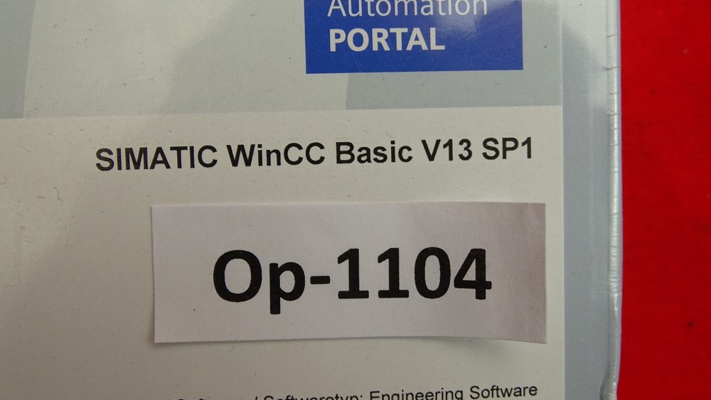 SIEMENS 6AV2100-0AA03-0AA5 -FS- ; SIMATIC WINCC BASIC V13 ENGINEERING-SW