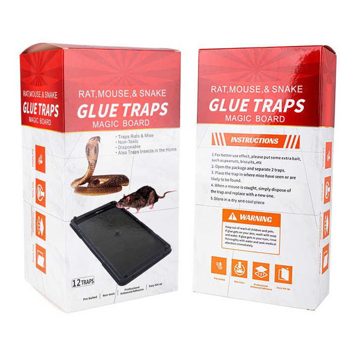 Glue Boards - Heavy Duty - Extra Sticky - Scented - Pest Control - 2 Pack