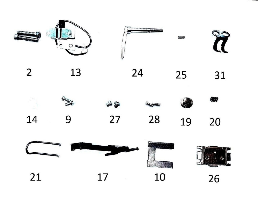 Parts for Andis MASTER (ML)