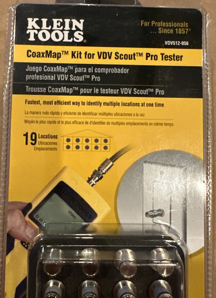 Klein Tool CoaxMap Kit for VDV Scout Pro Testers