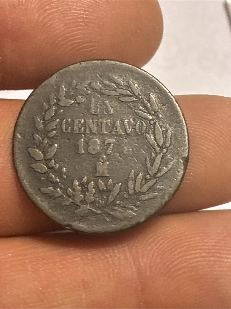 1874 Mexico 1 Centavo