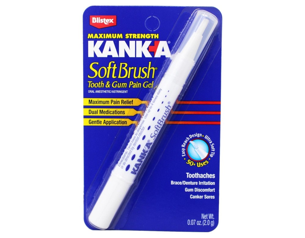 Kank-A Maximum Strength Tooth & Gum Pain Gel, 0.07 oz - Single