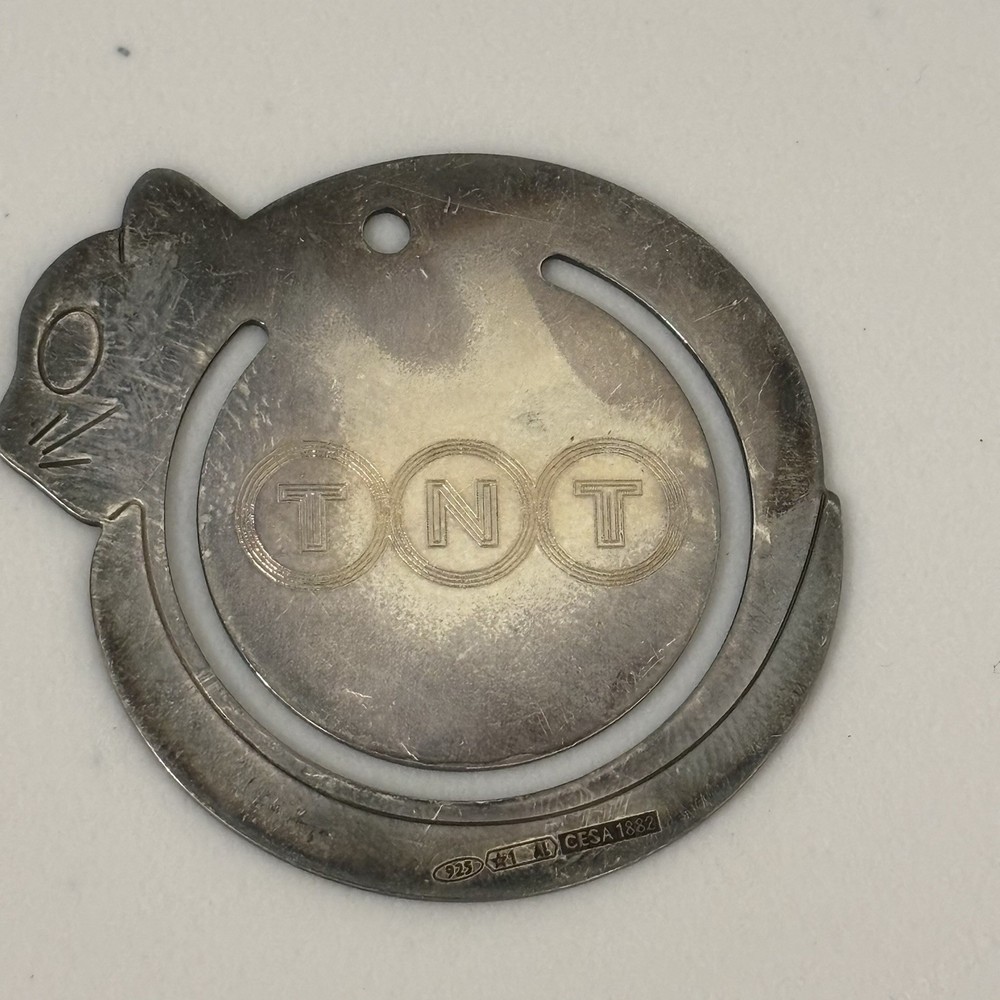 Cesa 1882 Round Cat Bookmark 925 TNT mark
