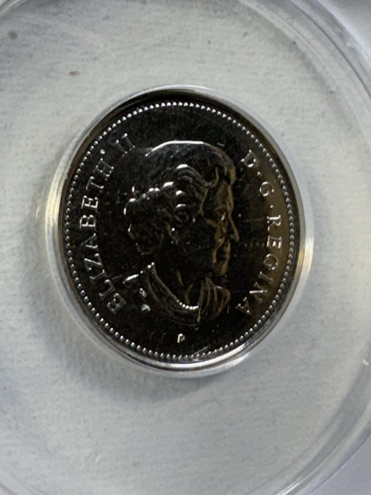 2005-P Canada 25 Cents Graded MS 68 by ANACS