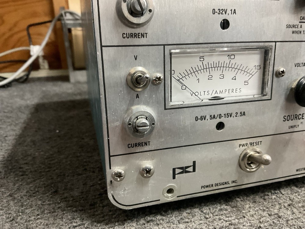 Power Designs TP340A Triple Output DC Power Supply