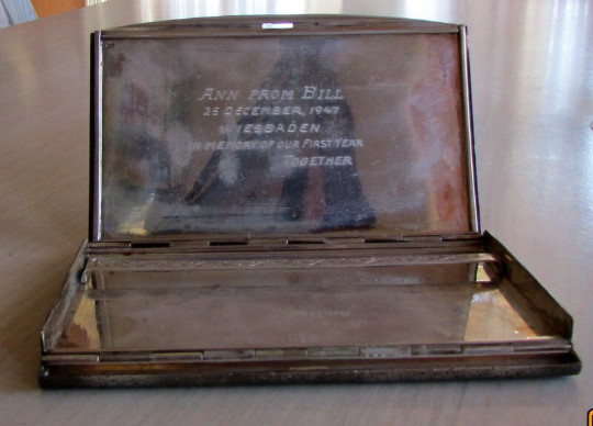 Sterling Silver Custom Cigarette Case +