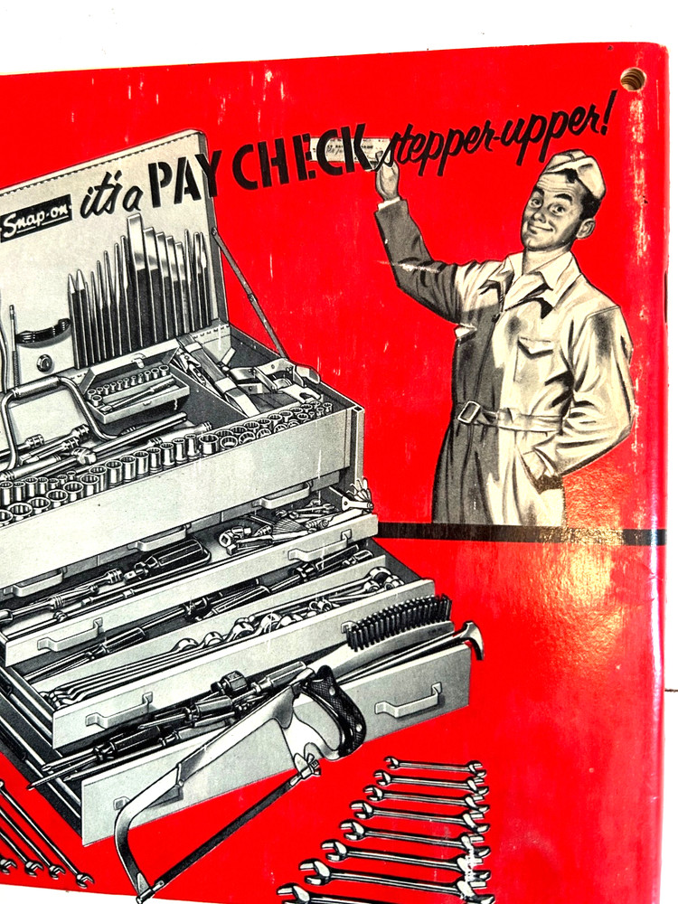 OCTOBER 1955 SNAP-ON TOOL TOOLS CATALOG V SAN FRANCISCO NOVATO CA