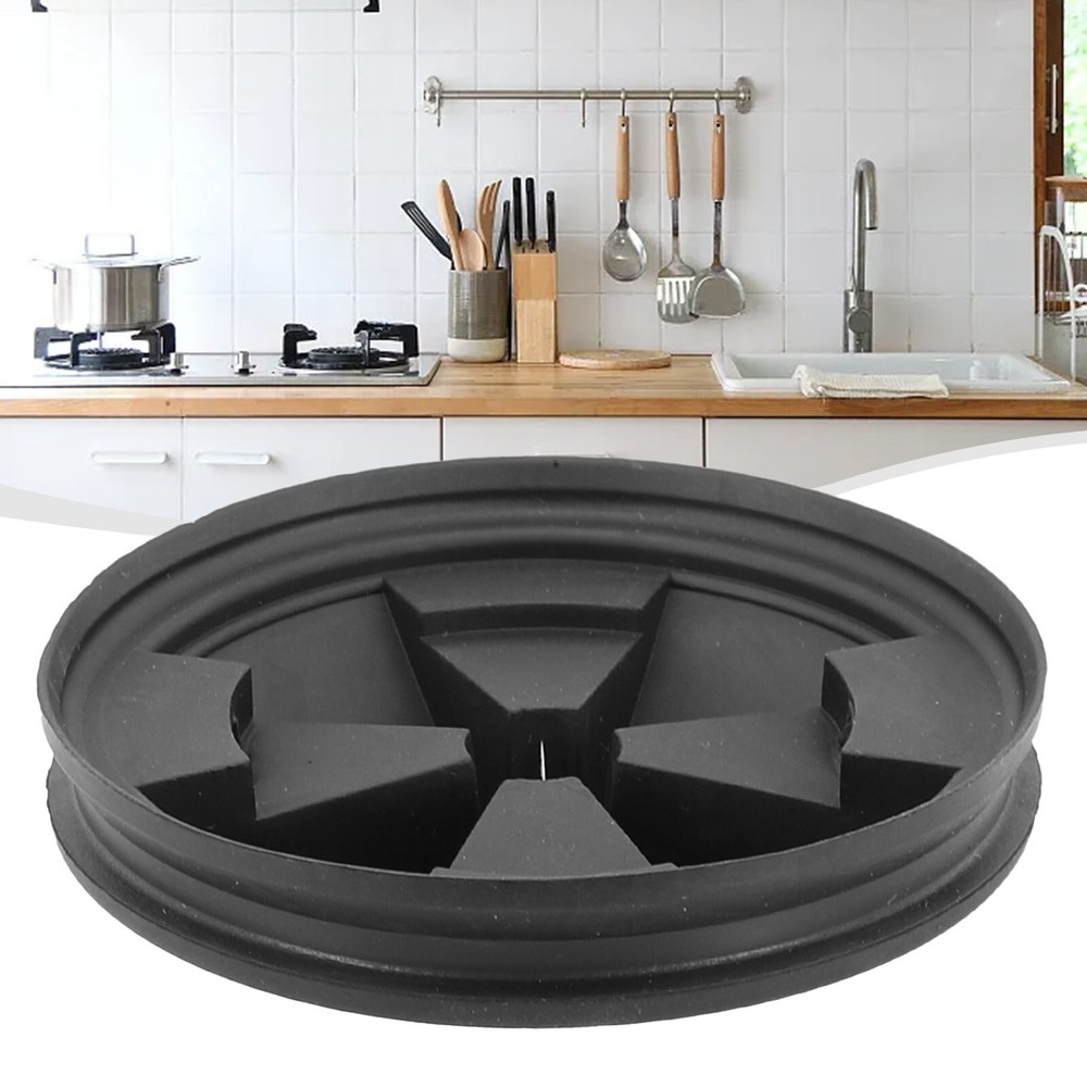 Disposal Splash Guard Garbage Stopper For InSinkErator Black Rubber .