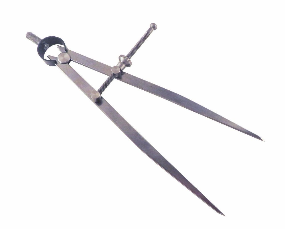 8" Spring Calipers Set of 3 Pieces Divider, Inside & Outside