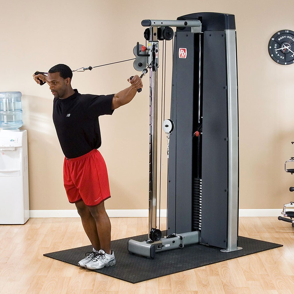 Body-Solid ProDual Cable Column Machine with 210 lb. Stack