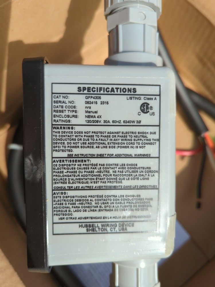 HUBBELL GFP4305