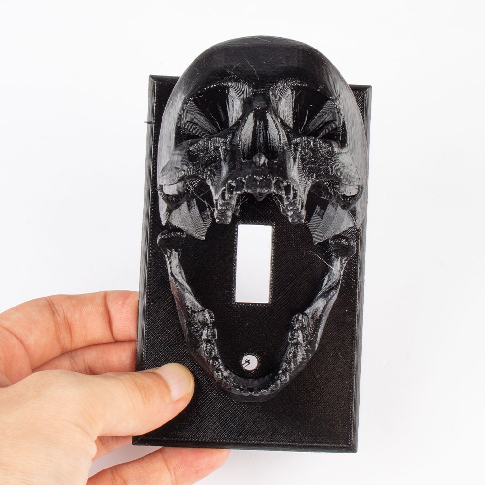 Skull Light switch plate NTL
