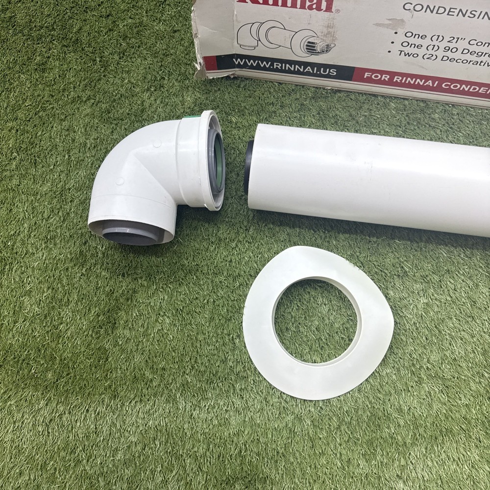 Rinnai 223190PP 21'' Universal Condensing Horizontal Termination Kit Open Box
