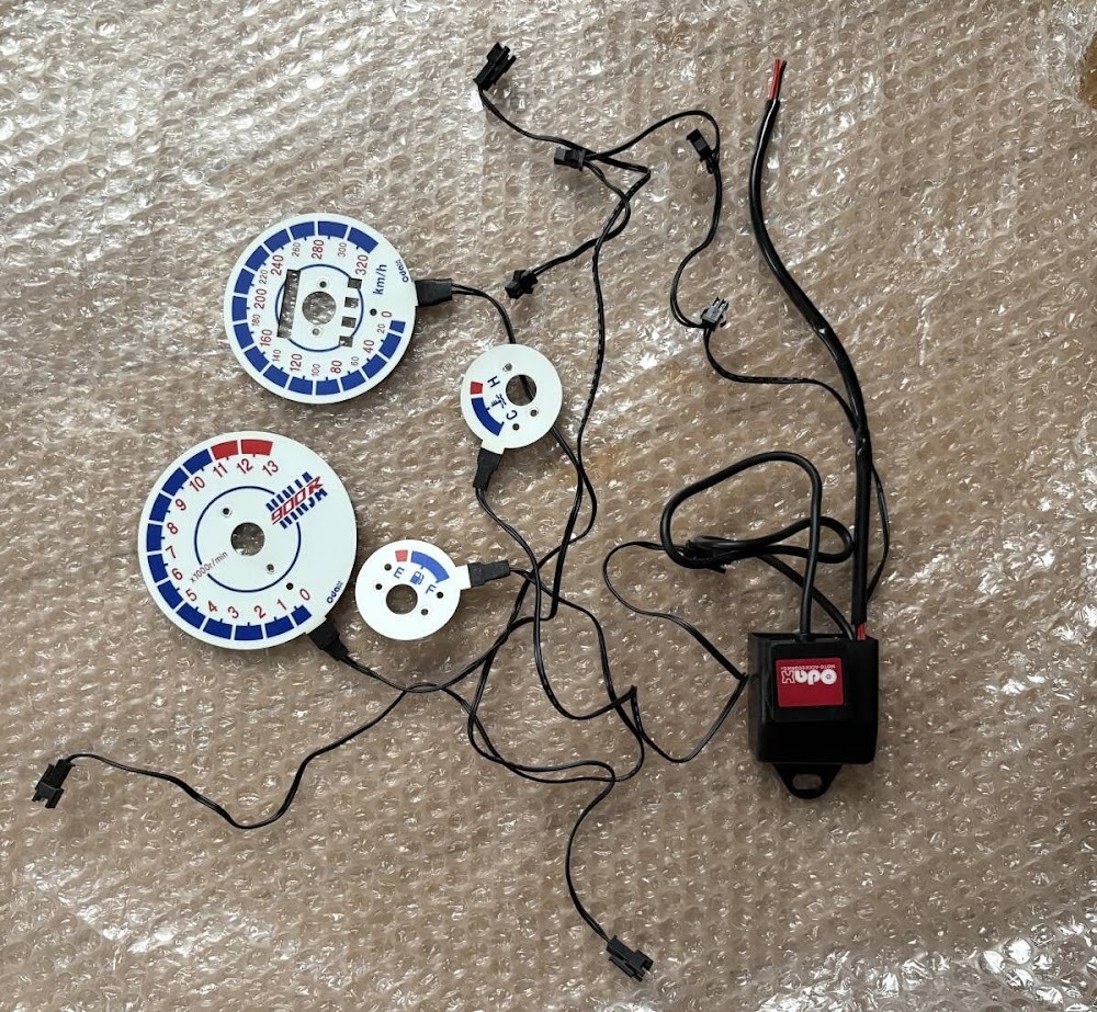 Odax EL Meter Panel Switch Controller Kawasaki GPZ900R ZX10 USED