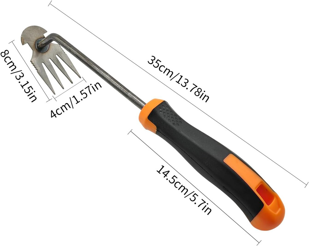 XIAONAN Weed Tool,Garden Weeder Puller Tool with Handle Manual Hand Weeder Tool