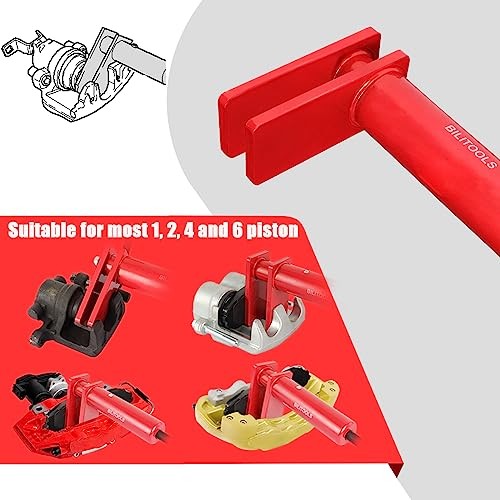 Dual Multi Piston Brake Caliper Compression Tool, Heavy Duty Brake Pad