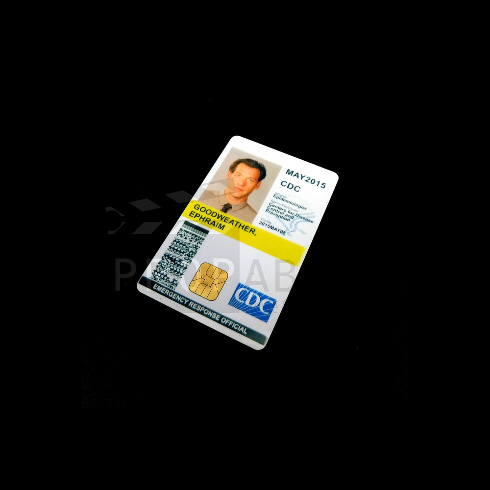 STRAIN Ephraim's CDC Card Original Prop (0132-2289)