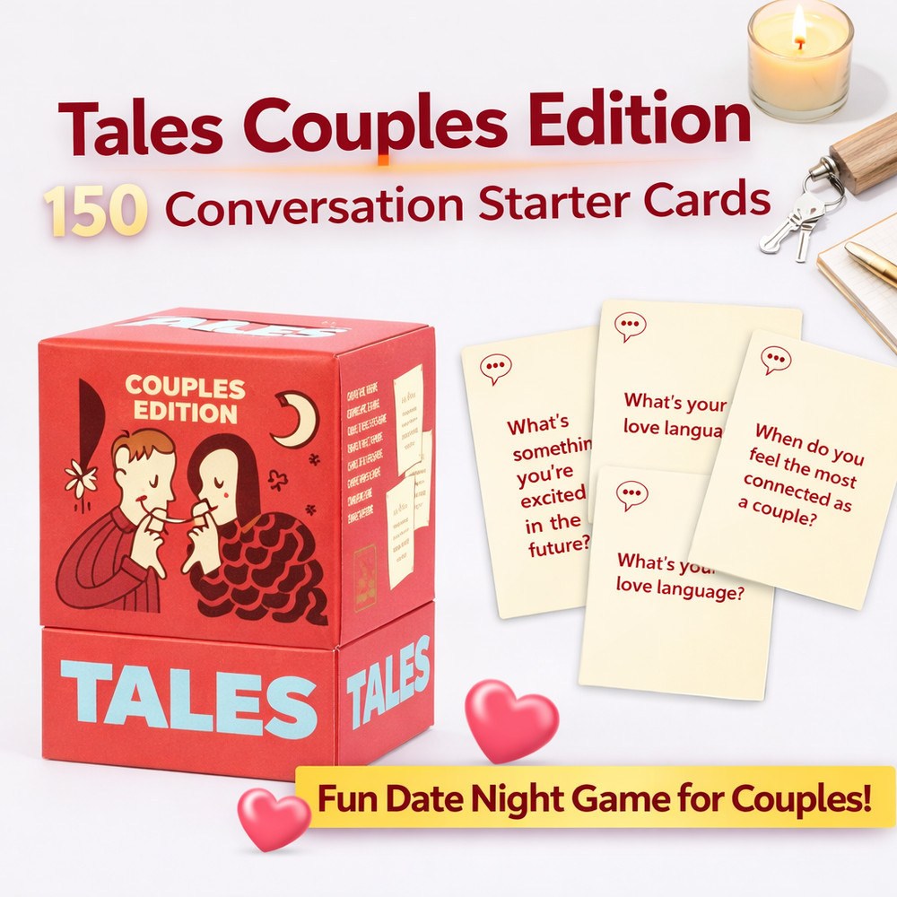 Tales Couples Edition - 150 Conversation Starter Cards,