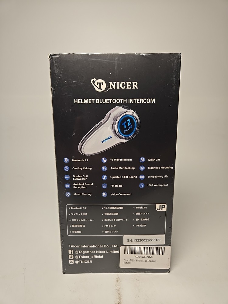 T2 Plus Helmet Bluetooth Intercom