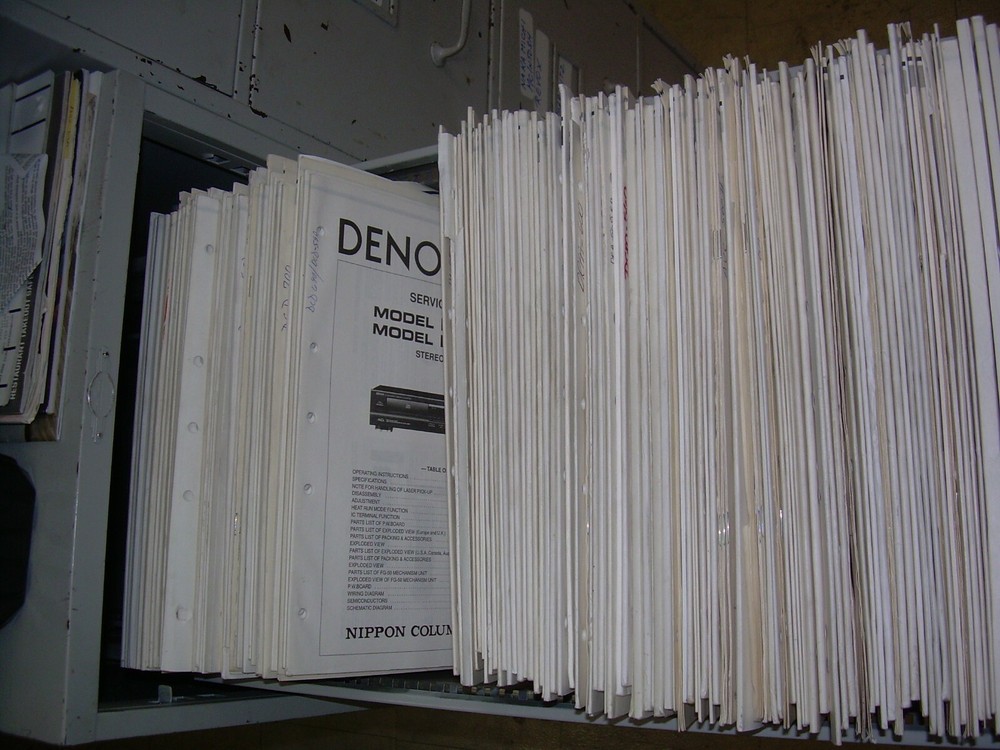 Denon Original Service Manual for DCD-1560