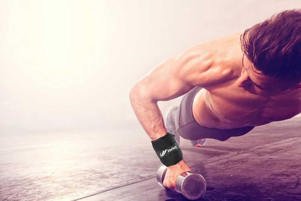Adjustable Ankle Weights Pair 10LBS for Strength Training and Physical Therapy