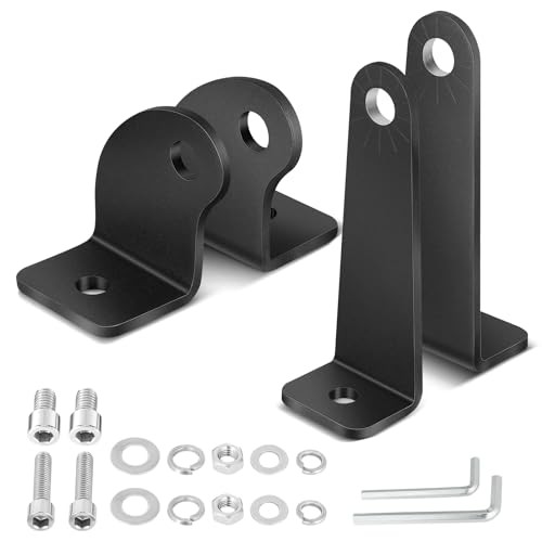 Light Bar Mounting Brackets 2 Packs Universal Side-Mounted 3MM Thick - 2 Packs