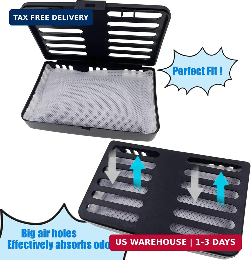 Activated Charcoal Odor Absorbing Filter Refill Deodorizer Compatible with iTouc