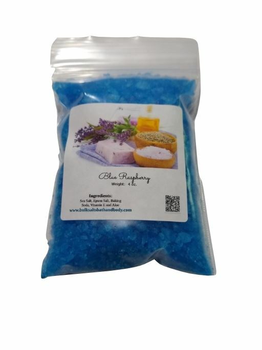 Bath Salts Sampler Pack - Fruit Scents | Sea Salt | Epsom Salt