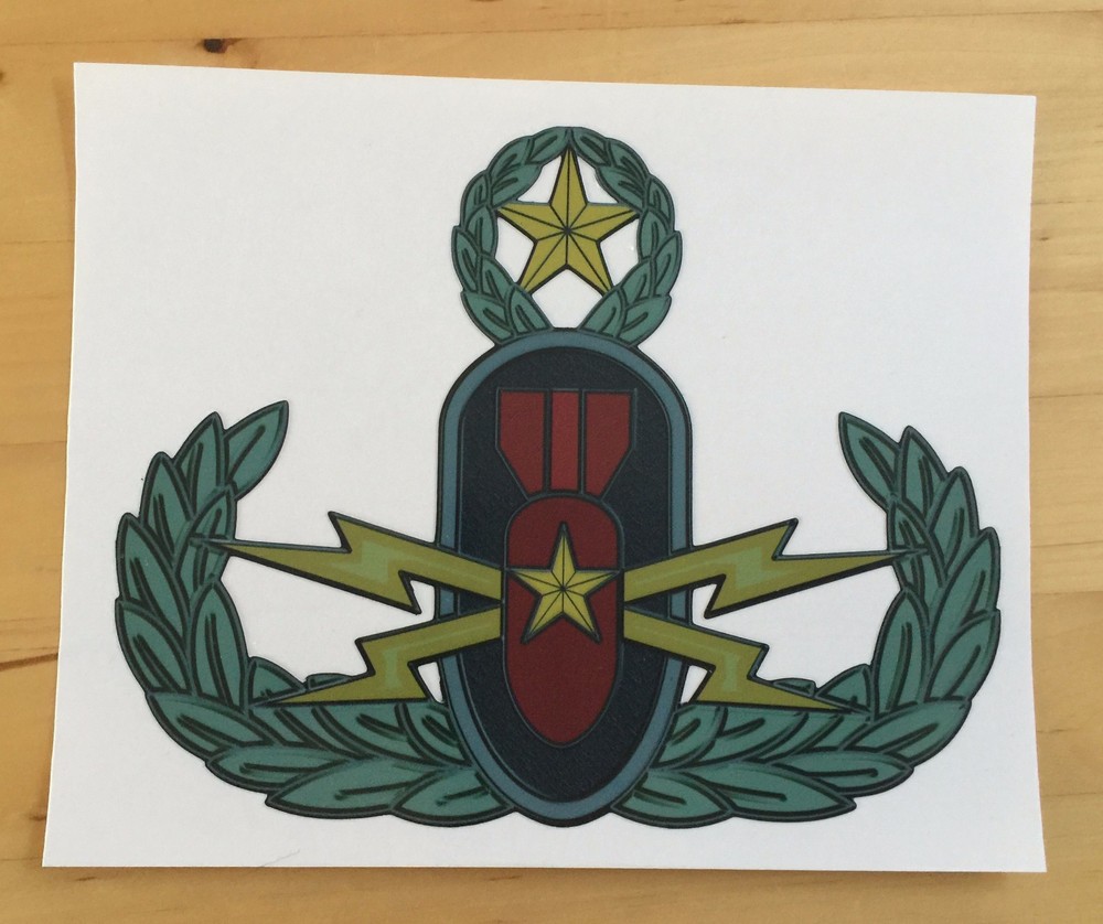 EOD Senior Sticker 9.5X12