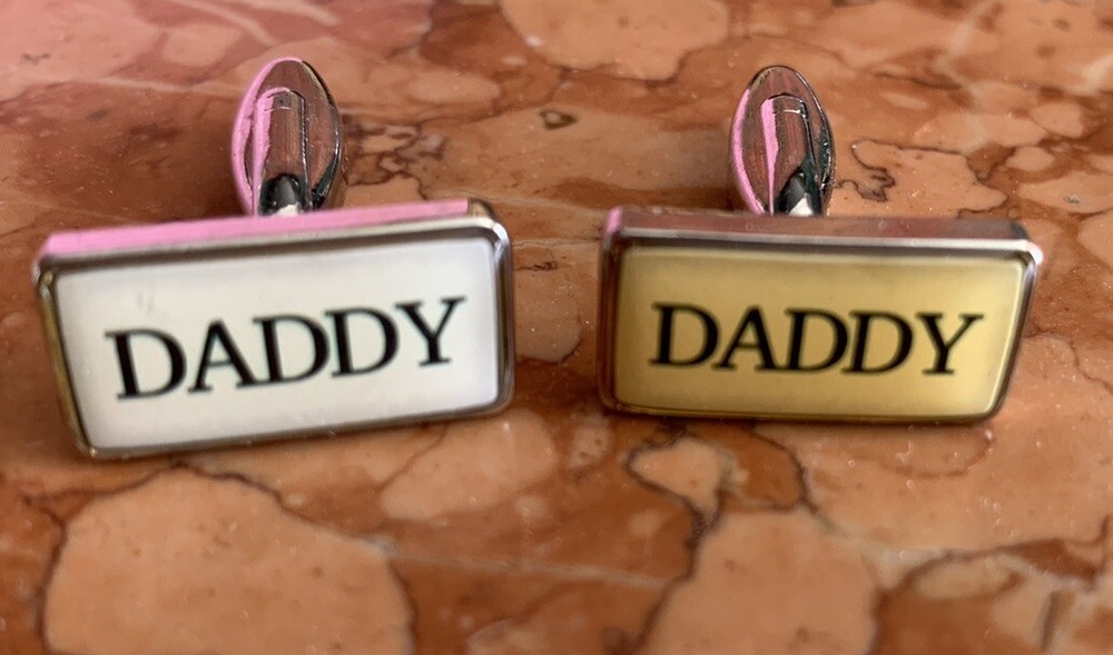 vintage cufflinks Daddy