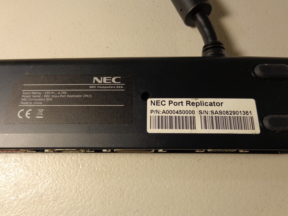 NEC VERSA PORT REPLICATOR (PR3) A000450000