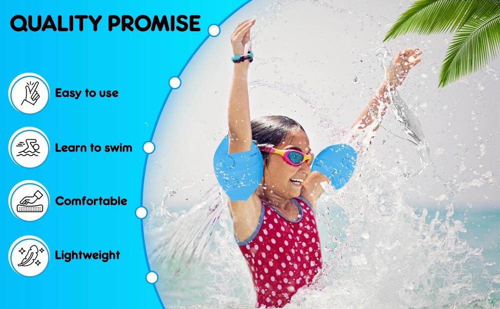 Kids Stuff Swim Arm Bands (2 Sets With Two Donuts) ￼