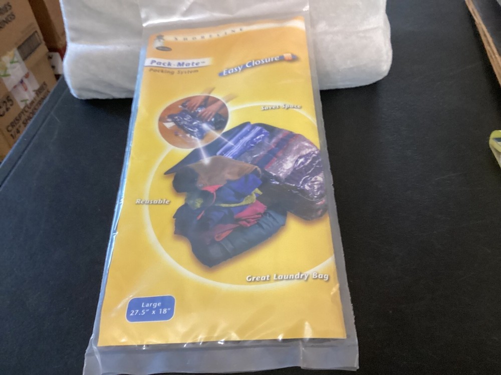 New Package of Shoreline Pack Mate Plastic Packing Bags