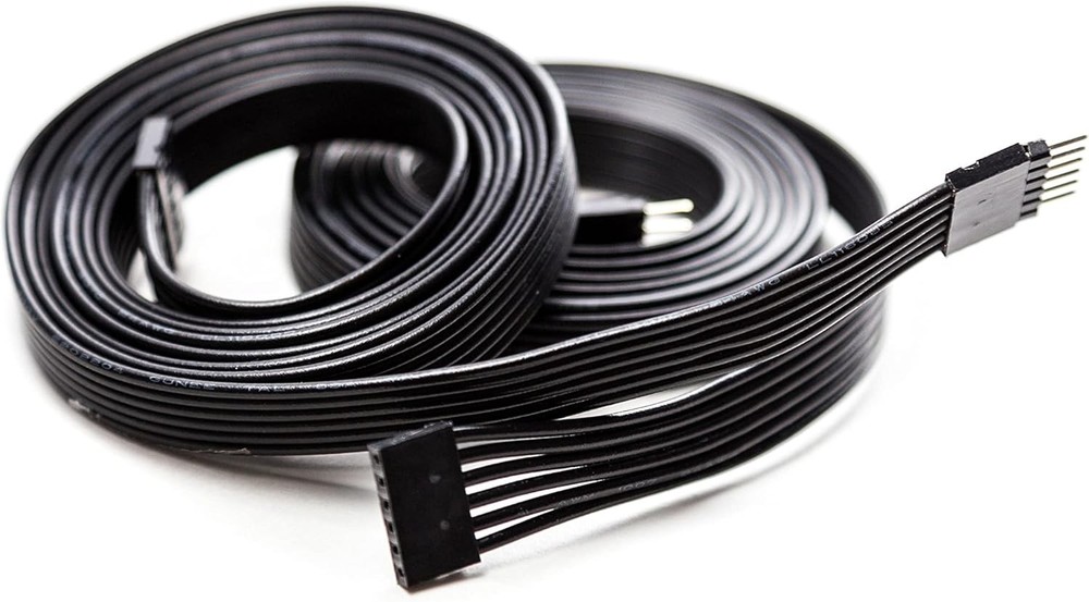 Extension Cable for Philips Hue/WiZ Lightstrip 10ft, 2 Pack, Black - Standard...