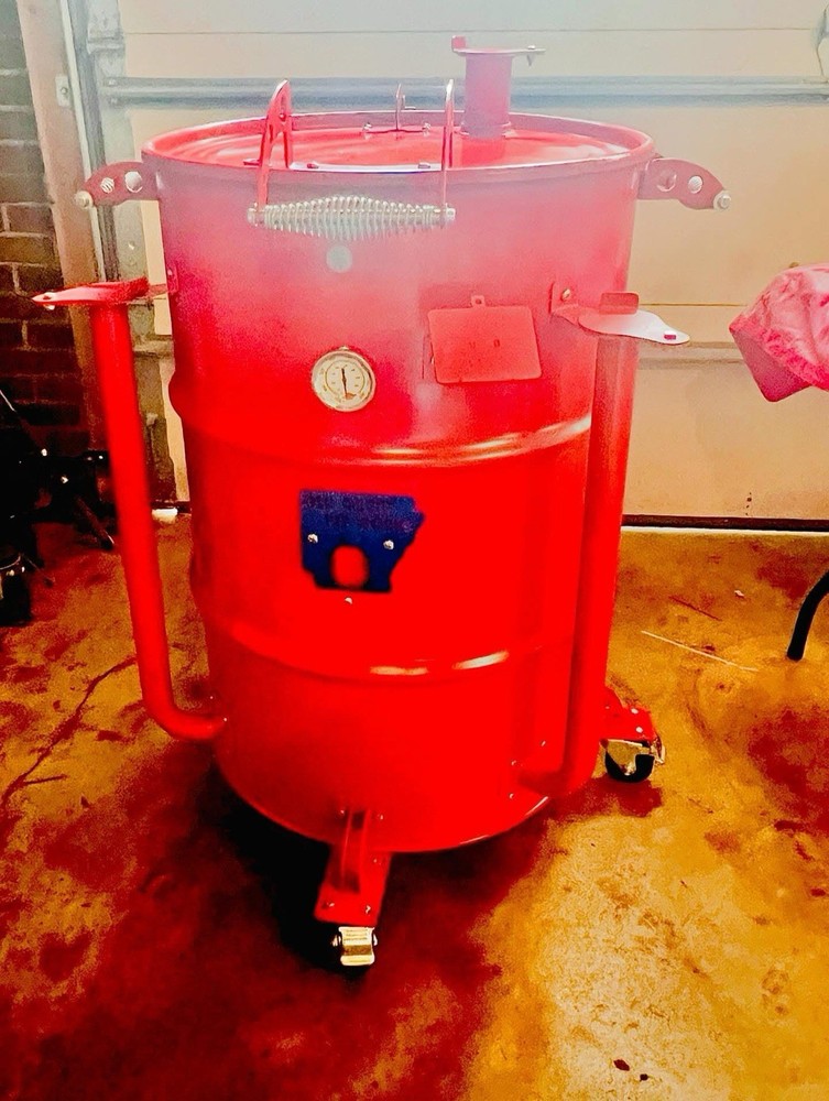 custom drum smoker