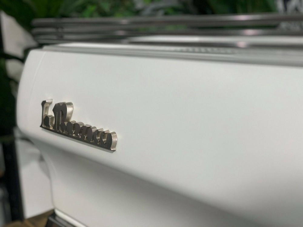 LA MARZOCCO FB80 3 GROUP MATTE WHITE SILVER ESPRESSO COFFEE MACHINE CUSTOM