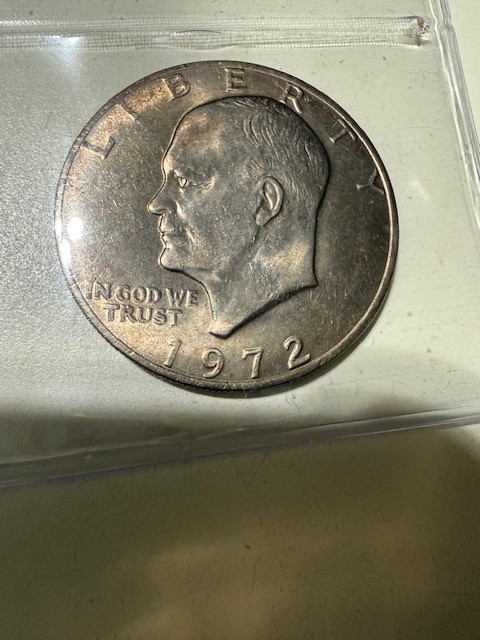 Clad 1972 Ike $ set