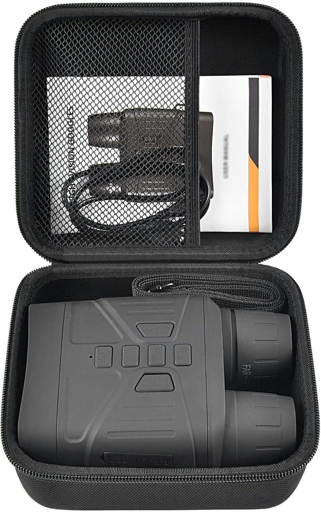 Versatile Night Vision Accessories Case with Mesh Pocket - Portable Design