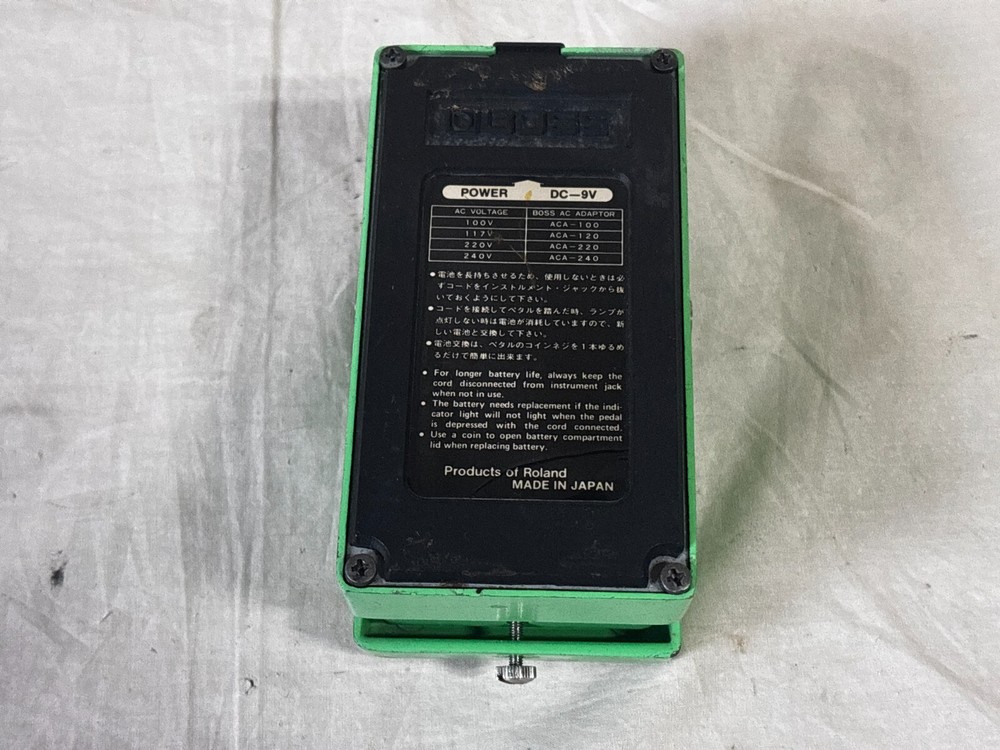 Boss PH-1 Phaser Silver Screw & Transparency Switch RC3403ADB chip