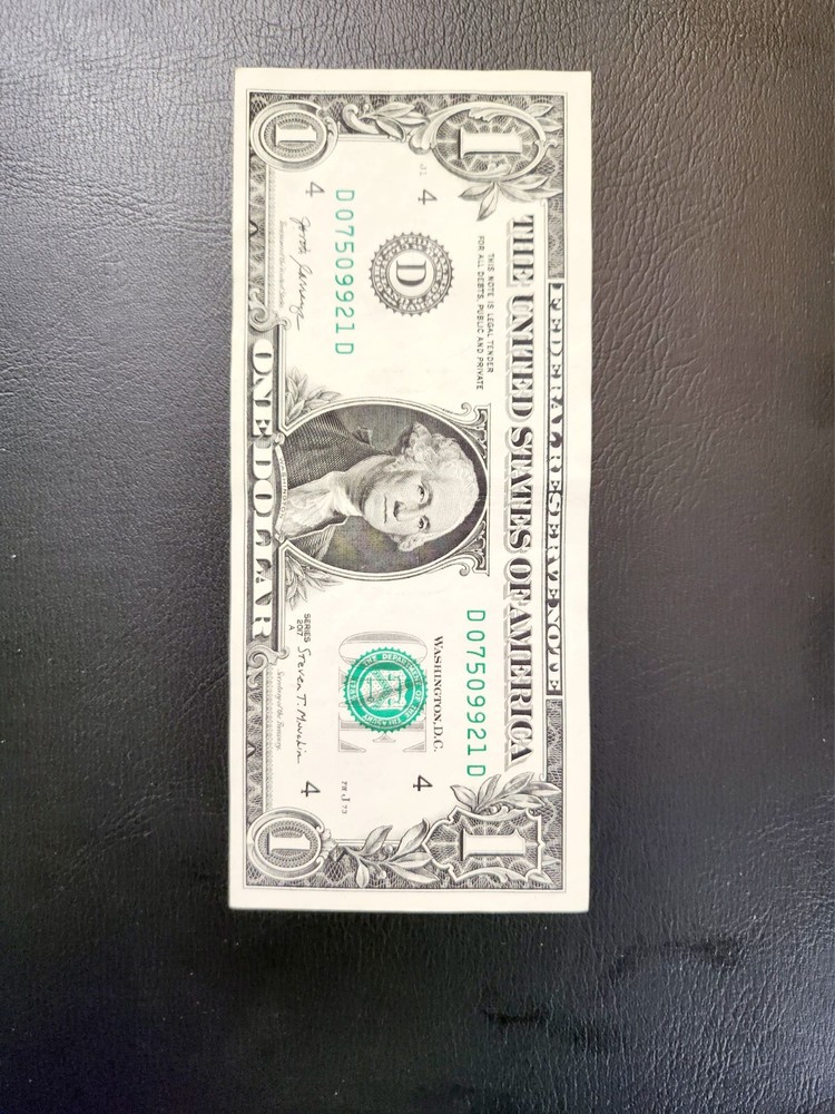 $1 ERROR MISCUT BILL 2017A