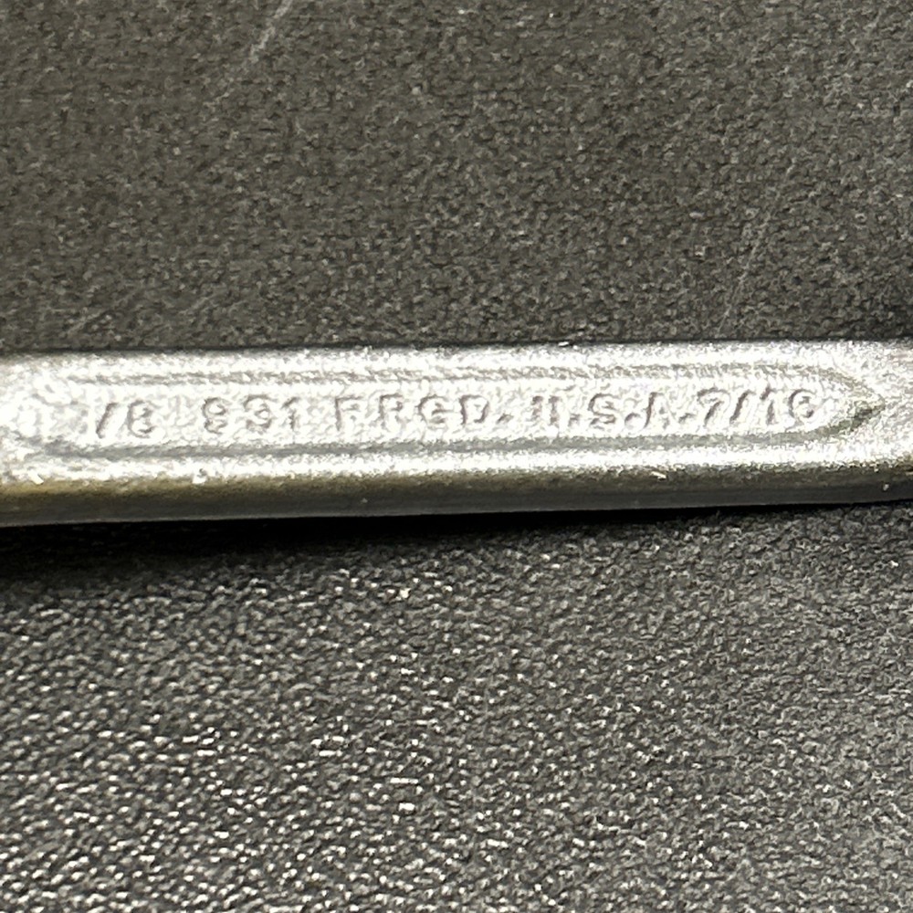 Indestro Select Offset 3/8 & 7/16 Double Box End Wrench 931 USA