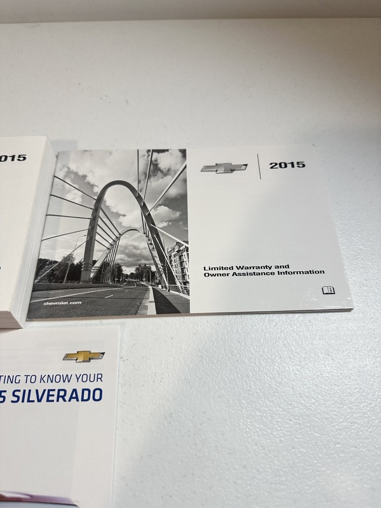 2015 Chevrolet Silverado Owner Manual Set