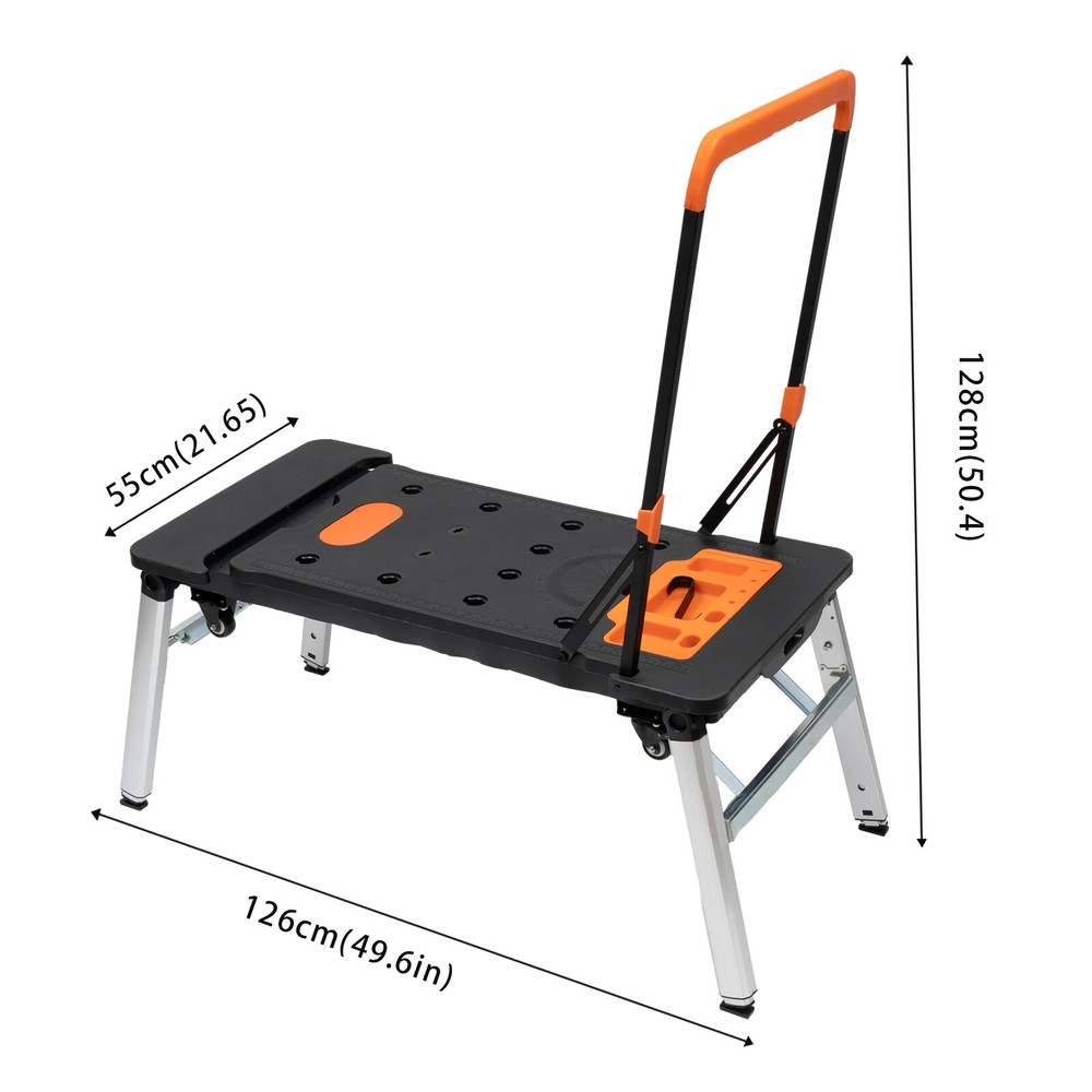 Multifunctional workbench Portable Folding Work Table 7-in-1 Workbench Load SALE