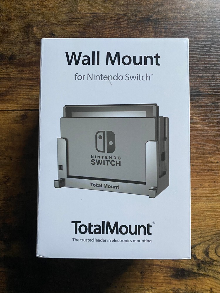 TotalMount for Nintendo Switch – Black Version, Mounts Nintendo Switch on Wall
