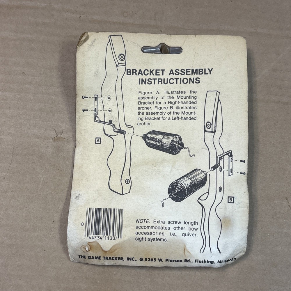 The Game Tracker LH Mounting Bracket