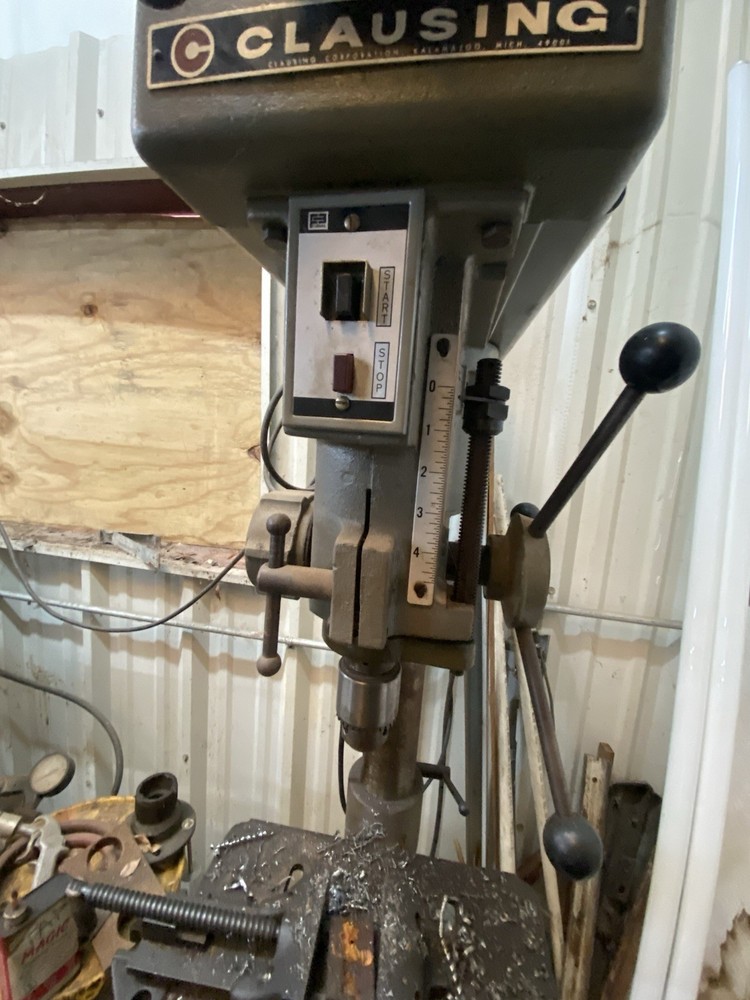 Vintage Clausing Drill Press, Model 1638
